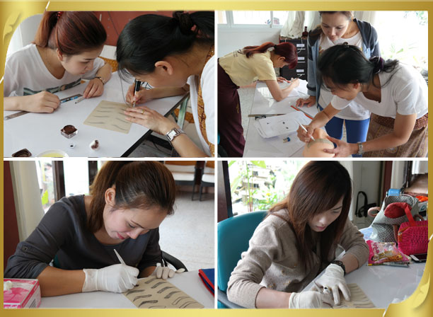 เรียนสักคิ้ว